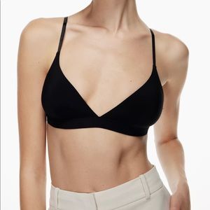 Aritzia Talula Triangle Bralette in Black